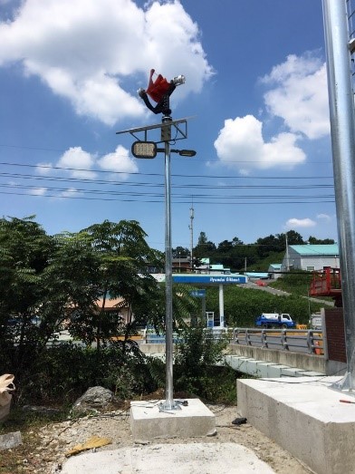 Hybrid wind and solar